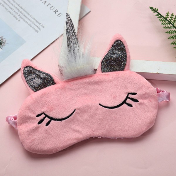 Маска для сна "Единорожка", pink 