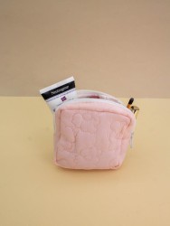 Дорожная мини-сумочка "Femininity" pink, 12*12*4 см
