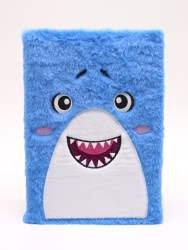 Блокнот плюшевый «Friendly Shark» (21,5*14,5 см)