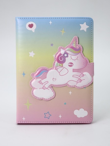 Блокнот (B6) "Unicorn in love", rainbow (18.5*13) 