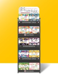Стойка MiLOTA BOX компактная (80 шт. больших боксов)
