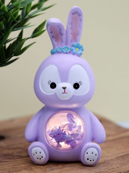 Ночник «Flower bunny», purple 