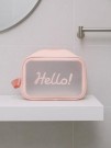 Косметичка "Hello", pink (18х25х11 см)