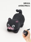 Мялка - антистресс «Soft cat», black