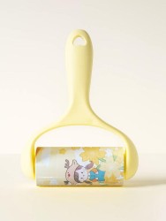 Ролик для чистки одежды iLikeGift "Girl and yellow flower", 10 см*60 листов