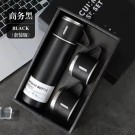 Набор из термоса и 2 чашек "Classic", black (500 ml)