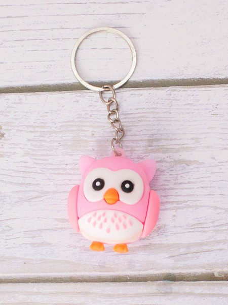 Брелок «Owl», pink 