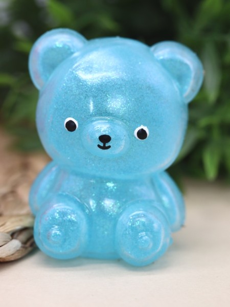 Мялка - антистресс «Bear», blue 