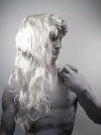 Парик карнавальный "Vivid", white (50 см)