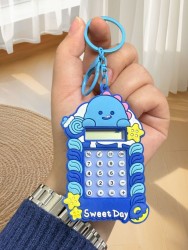 Брелок-калькулятор "Naughty little dinosaur", blue