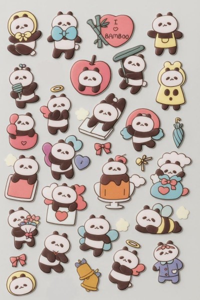 Наклейки "Bamboo panda" 