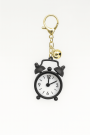 Брелок-часы "Just in time", black (6,5*3,5 см)