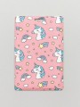 Держатель для карт "Rainbow Unicorn pink" (6,5 х 10,4 см)
