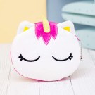 Кошелёк плюшевый "Unicorn", white (10,5*10,5 см)