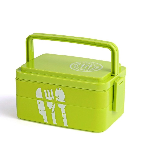 Ланчбокс "Today's Menu", green 