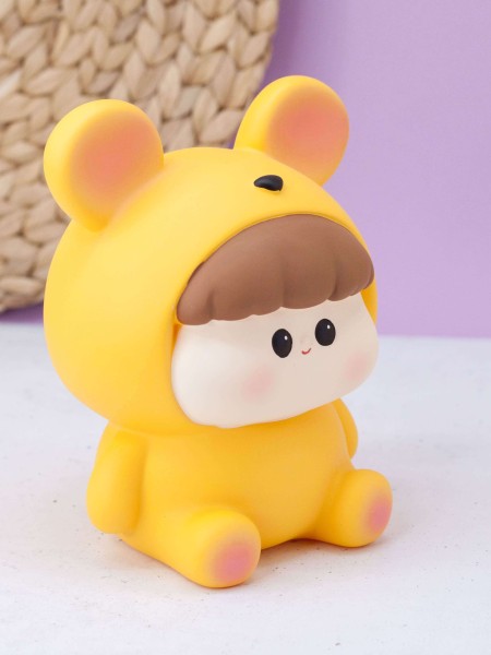 Копилка "Baby bear", yellow (18 см), пластик 