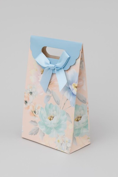 Пакет подарочный «Spring package», blue (12*20*6) 