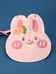 Грелка с ремешком "Foodie bunny", 350 мл (17,5*15,6 см)