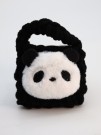 Сумочка для наушников "Panda", black (11.5*9.5 см)