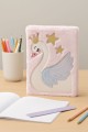 Блокнот плюшевый «Princess Swan» (21,5*14,5 см)
