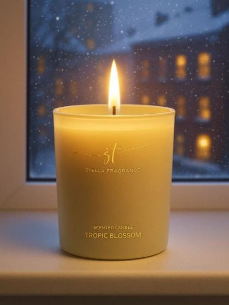 Свеча Stella Fragrance "Tropic Blossom" 160 гр 