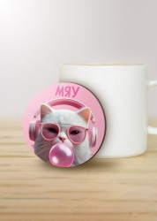 Подставка под горячее iLikeGift «Мяу», 9см