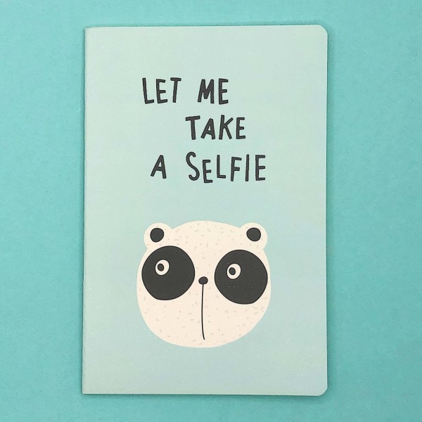 Тетрадь(A5) "Let me take a selfie" 