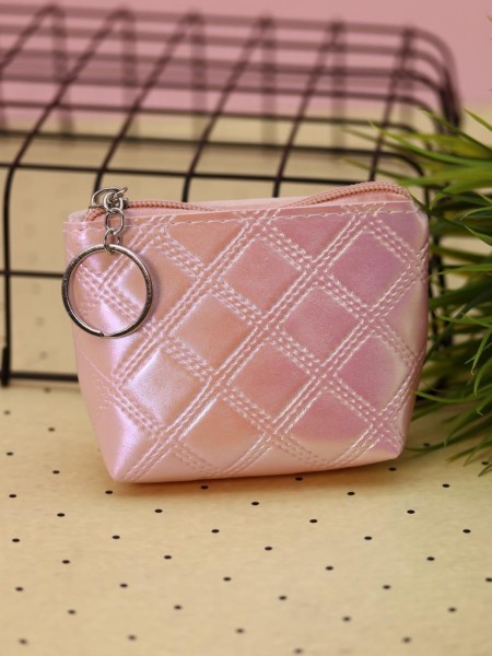 Кошелёк "Pink rhinestones", pink (11*5*8 см) 