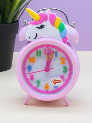 Часы-будильник «Cute unicorn», pink