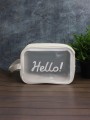 Косметичка "Hello", white (18х25х11 см)