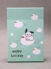 Зеркало "Happy holiday", green