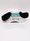 Маска для сна гелевая "Cute puppy", green