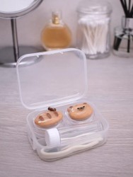 Контейнер для линз "Sweet bear", bread