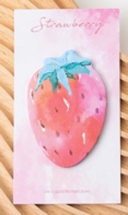 Стикеры "Watercolor strawberry", red 