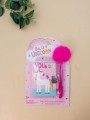 Блокнот А7 с ручкой  «Be a unicorn», pink