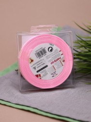 Лента для декора и подарков "Ribbon of Joy", neon light pink (1,5 см*1 м)