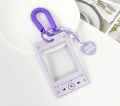 Футляр для карт с брелоком ПО ПЛАНУ. "Forever song", purple