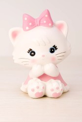 Копилка «Milly Cat», pink (18 см), пластик