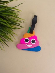 Бирка для багажа "Color poop"