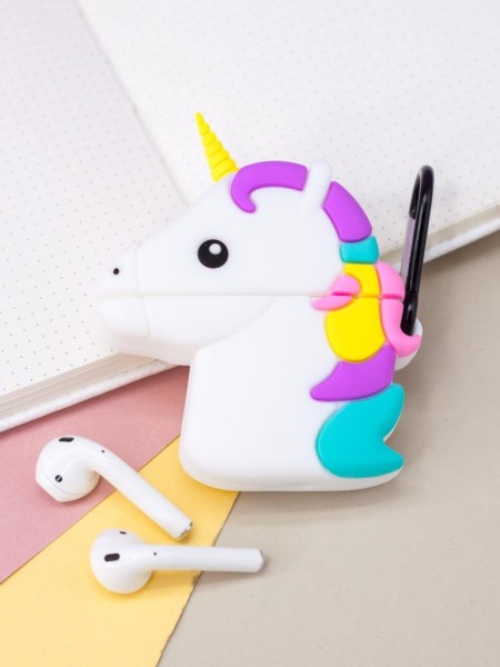 Чехол для Airpods "Unicorn head" 