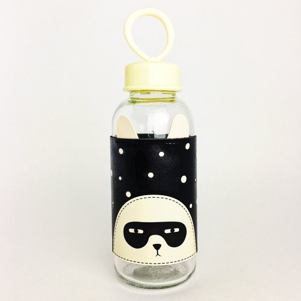 Бутылка "Animal dots" yellow 