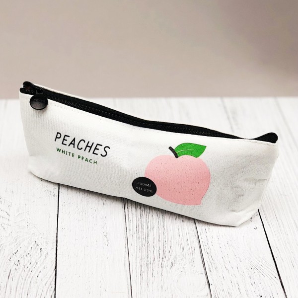 Пенал "Peaches" white 