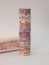 Набор декоративного скотча 10 шт. "Meadow flowers", mix (1.5см*2м)