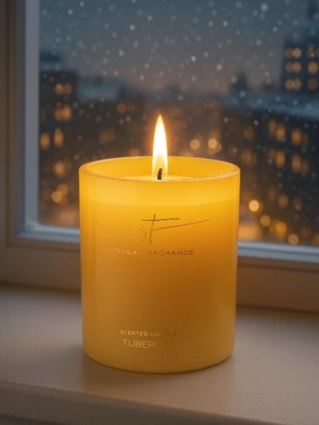 Свеча Stella Fragrance "Tuberose" 160 гр 