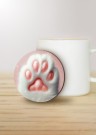 Подставка под горячее iLikeGift «Лапка белая», 9см