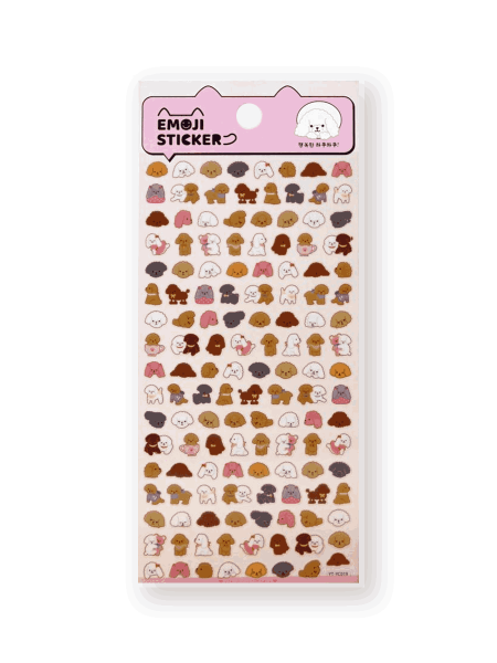 Наклейки "Cute dogs" (9*20,5 см) 