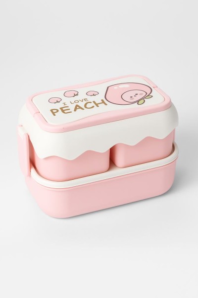 Ланчбокс «I love Peach», pink (2500 мл) 