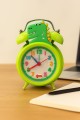 Часы-будильник «Cute dinosaur», green