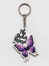 Брелок ECO из дерева iLikeGift «Fly, sketch, repeat»