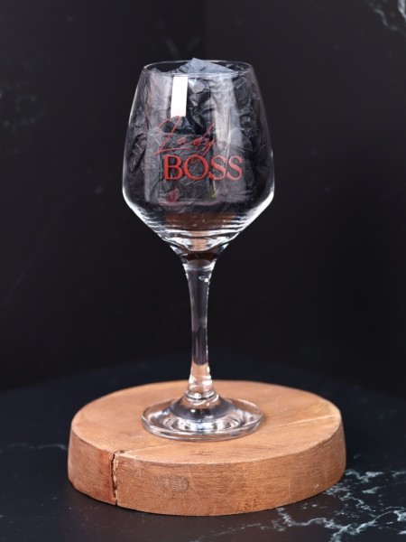Бокал для вина Oh vine! "Lady BOSS", 400мл 